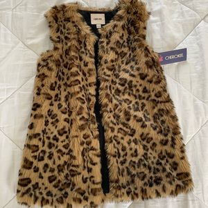 Leopard vest